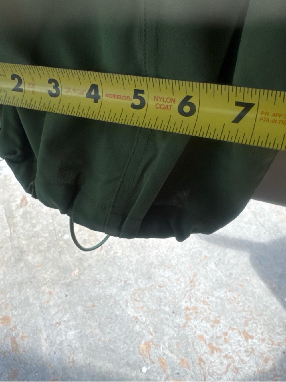 Women’s Olive Green Drawstring Cargo Pants - Picture 5 of 5